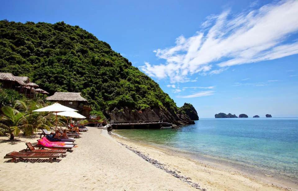 Catba View Hotel Dong Khe Sau Bagian luar foto
