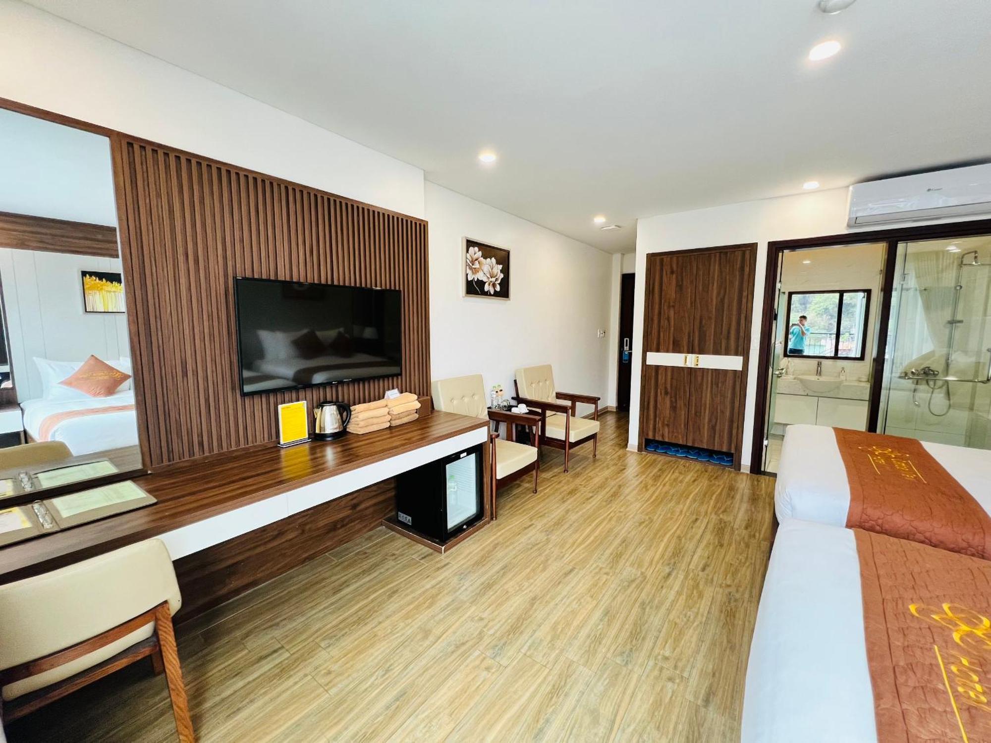 Catba View Hotel Dong Khe Sau Bagian luar foto